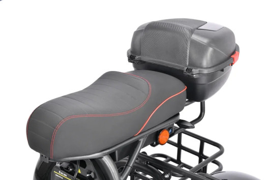 Электроскутер WHITE SIBERIA PRO TRIKE+ 3000W, черный