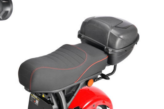 Электроскутер WHITE SIBERIA PRO MAX 3950W, красный