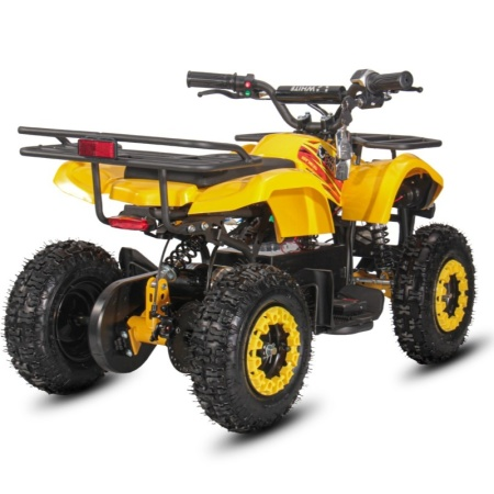 Детский электроквадроцикл WHITE SIBERIA SNEG MINI YELLOW 1000W
