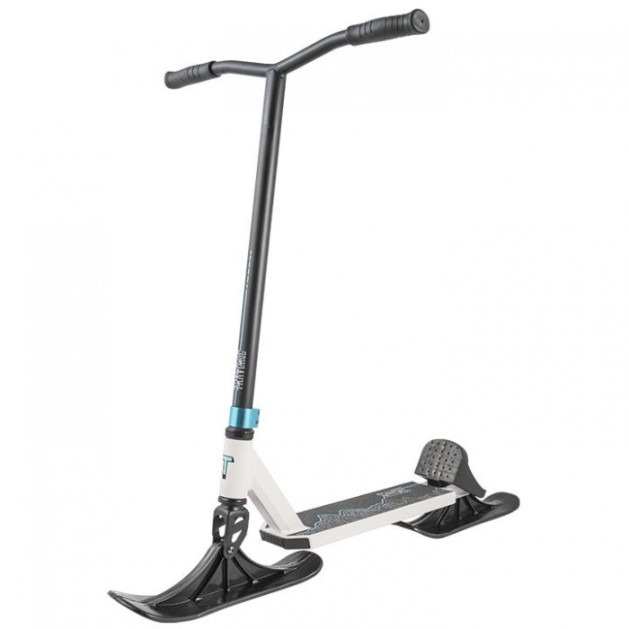 Самокат-снегокат TechTeam Traverse, белый