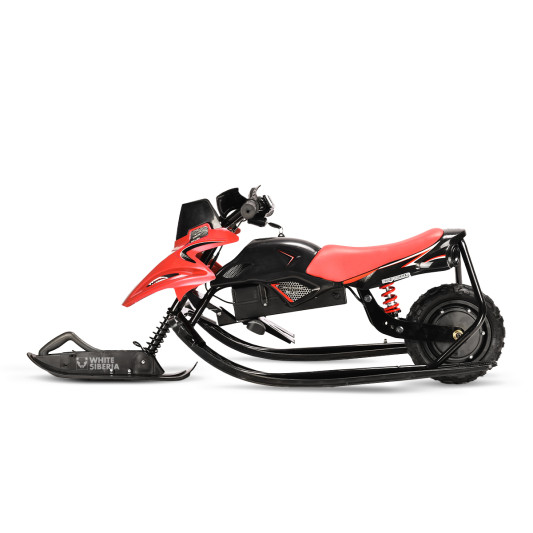 Электроснегокат WHITE SIBERIA BELЁК 800W (красный)