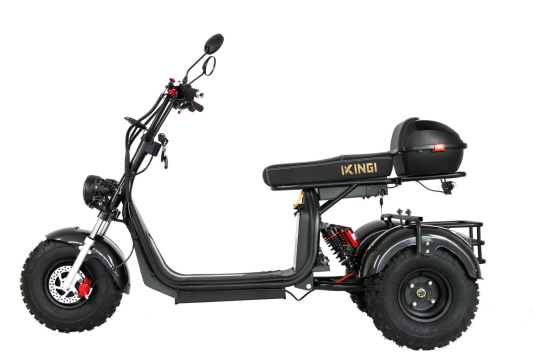 Трехколесный электроскутер Ikingi X7 Pro Trike