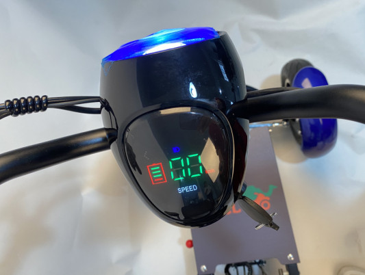 Трицикл GreenCamel Кольт 801 FAT (36V 15,6Ah 2x400W), синий