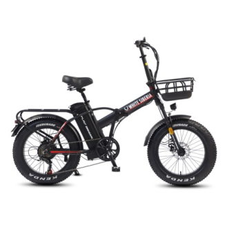 Электровелосипед WHITE SIBERIA SLAV PRO 1000W (матовый черный)