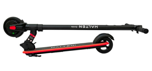 Электросамокат Halten Smile, красный