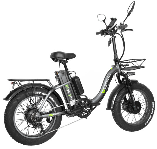 Электровелосипед Syccyba F11 Dual Grey