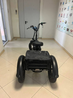 Электровелосипед трехколесный трайк байк GT ZV-01 48V / 20Ah