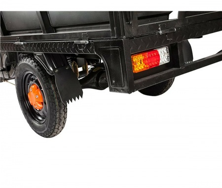 Грузовой электрический трицикл RUTRIKE D4 1800 60V 1200W серый