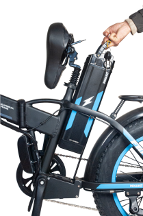 Электровелосипед Minako F10 Pro Синий