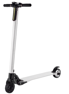 Электросамокат Jack Hot Carbon 10.4 Ah, белый